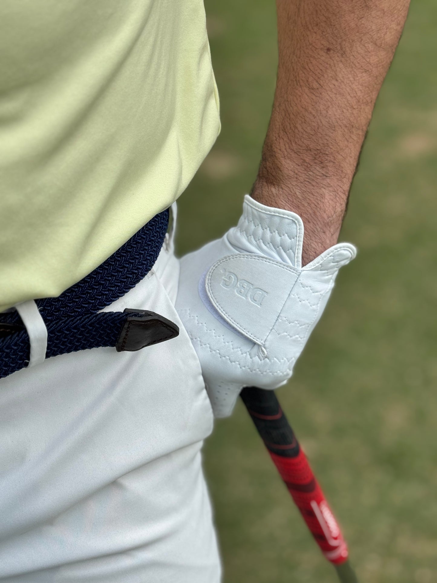 5 pack of Premium Cabretta Leather Tour Golf Gloves