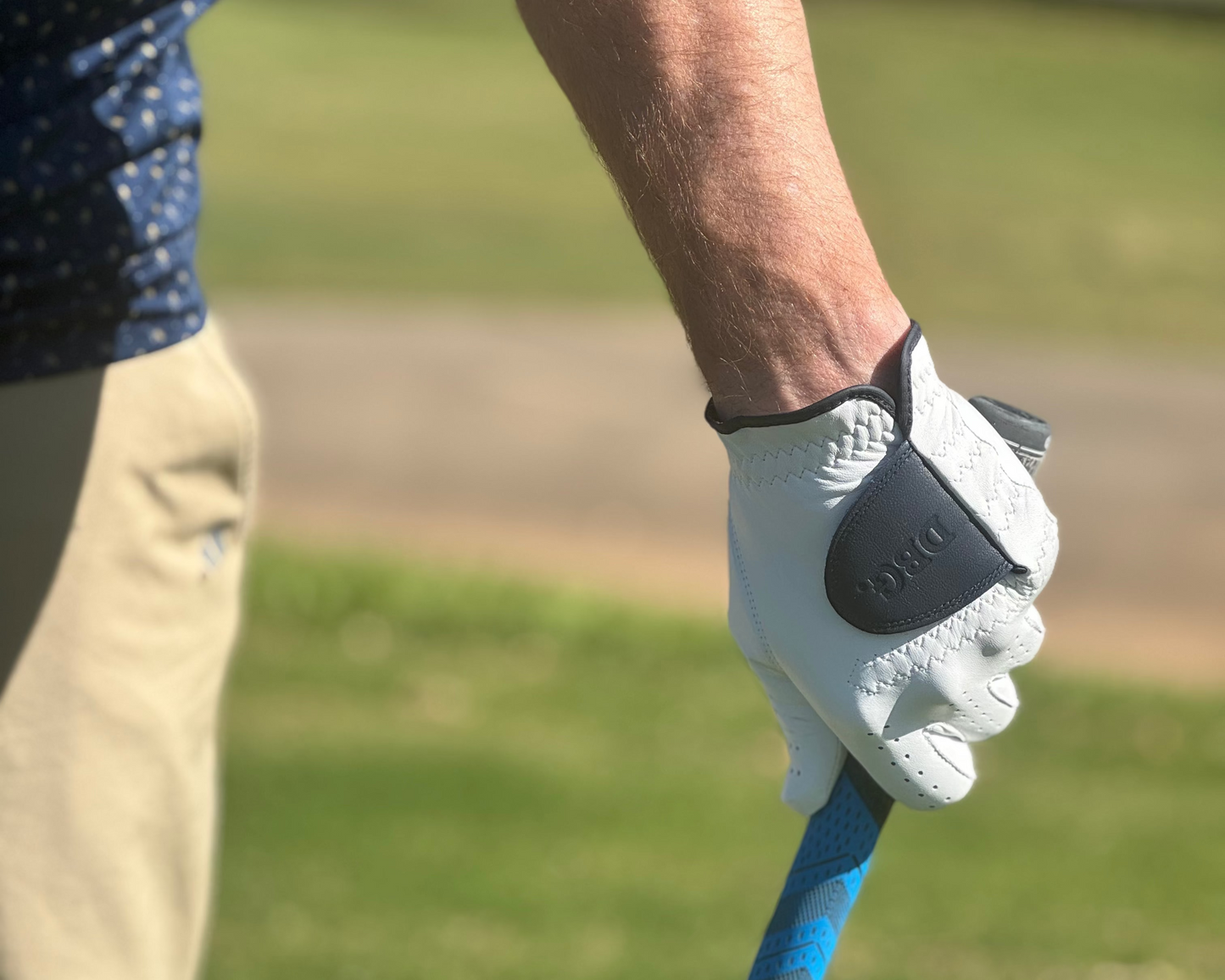 Limited Edition 3 pack of Coloured Tab Premium Cabretta Leather Tour Golf Gloves