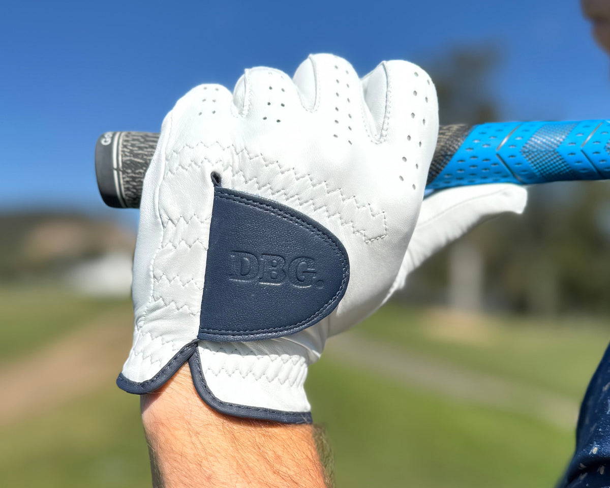 Limited Edition 3 pack of Coloured Tab Premium Cabretta Leather Tour Golf Gloves