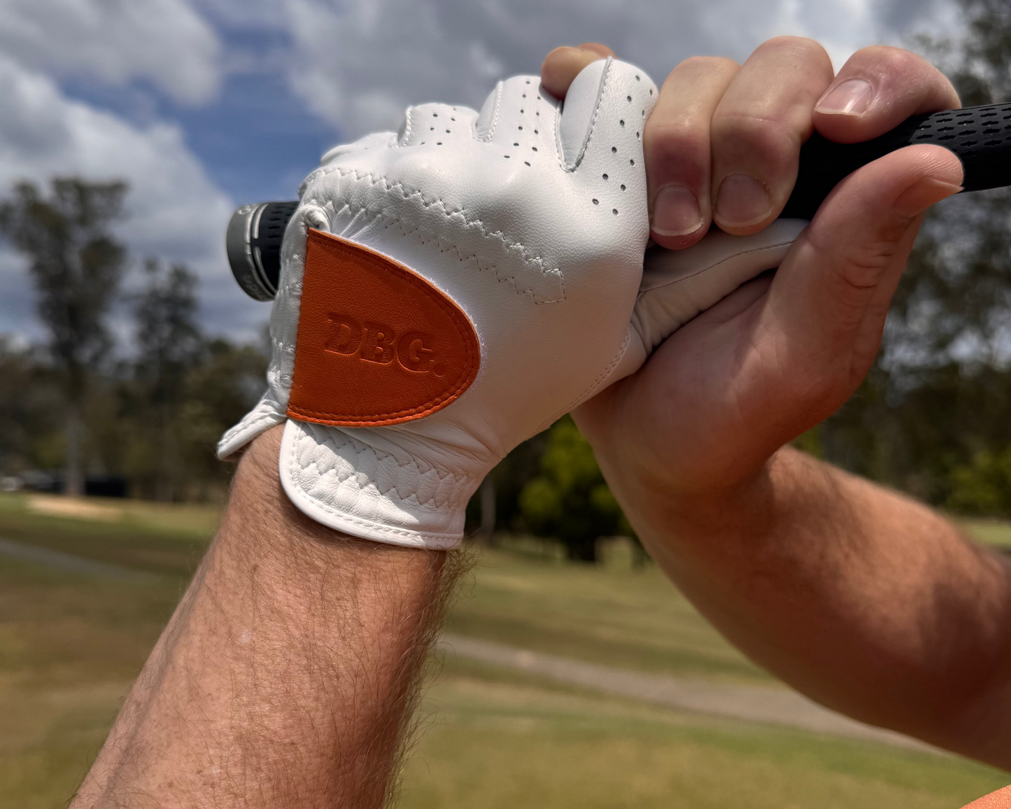 Limited Edition 3 pack of Coloured Tab Premium Cabretta Leather Tour Golf Gloves